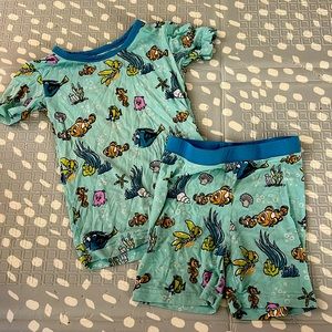 NEMO LITTLE SLEEPIES 2 PIECE SHORT SET